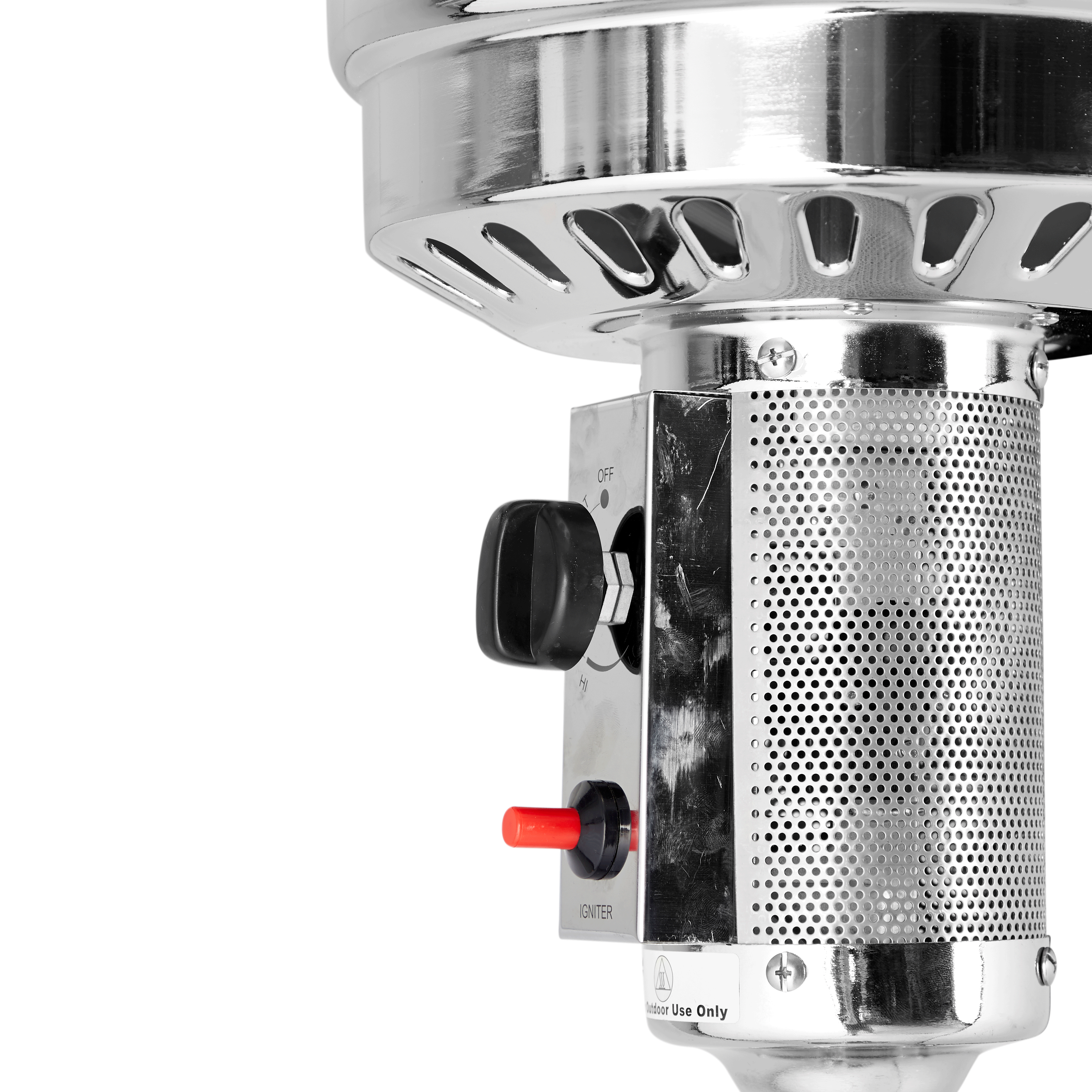 TERRASSVÄRMARE GAS Silver