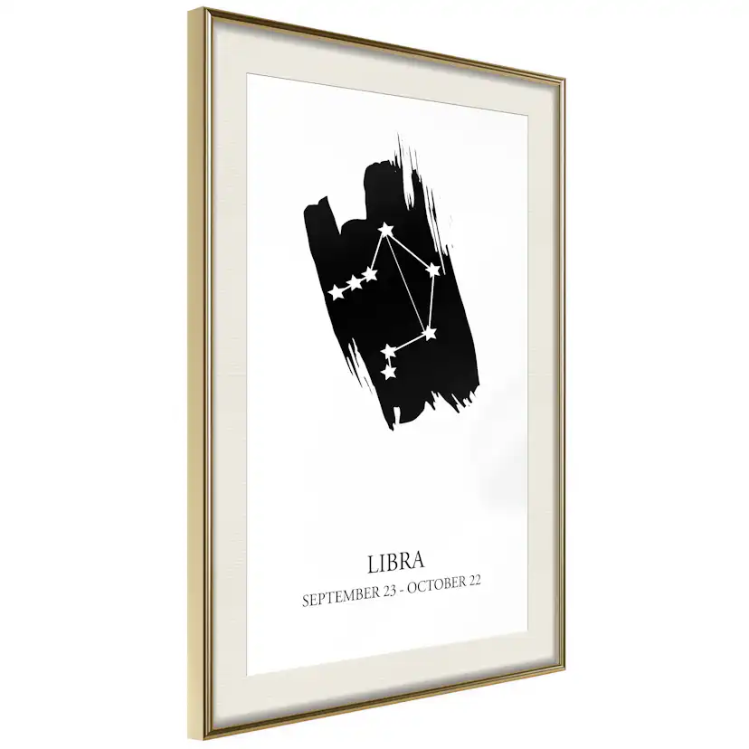 Poster Artgeist Affisch Zodiac Signs Libra