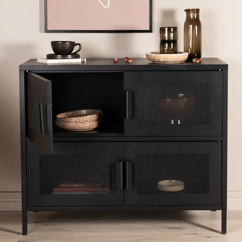 Nett Cabinet - Black Svart
