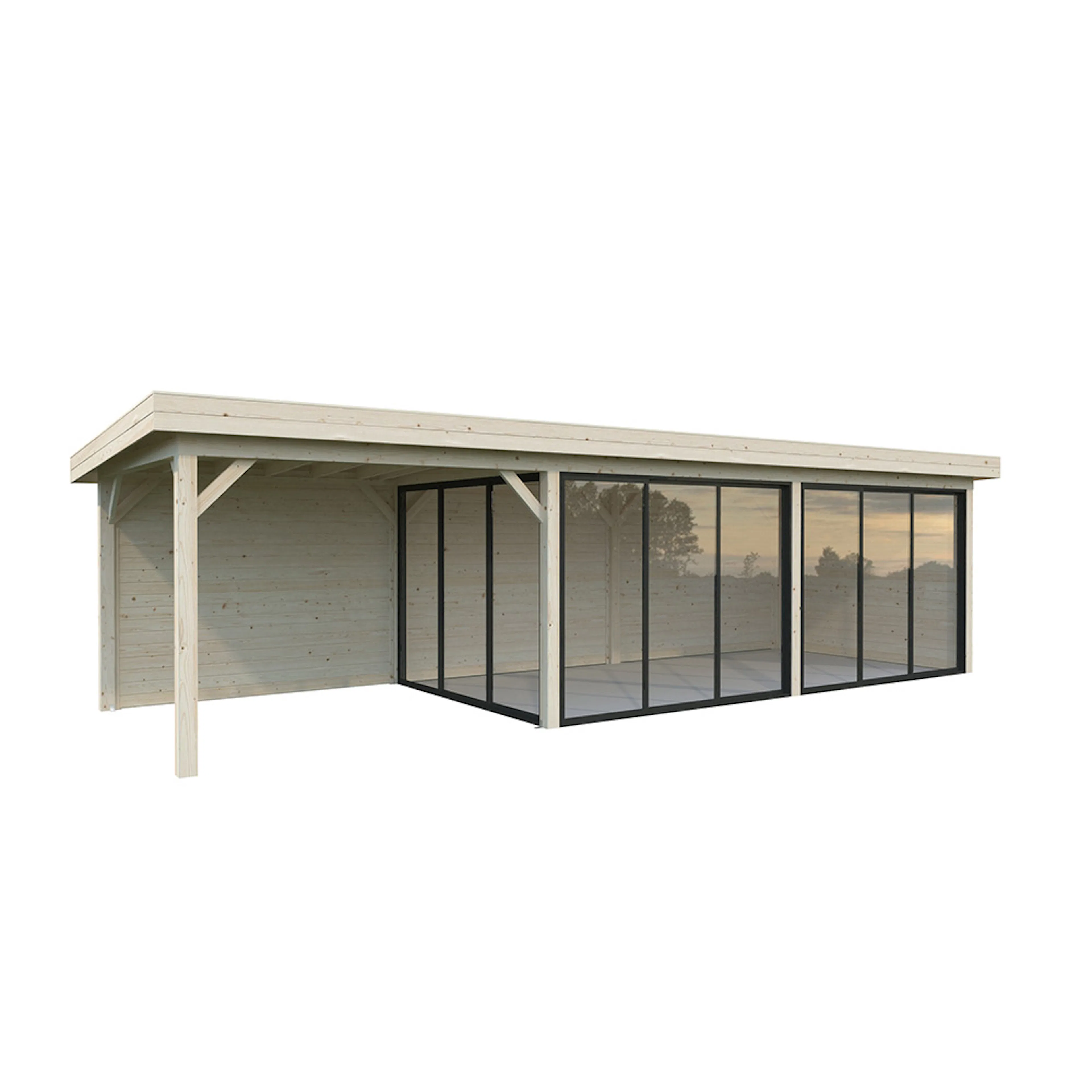Impregnerad transparent