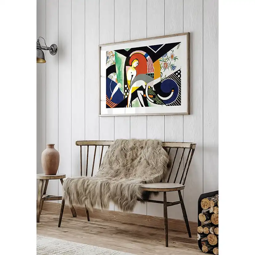 Poster Gallerix The Thundershower By H. Lyman Sayen