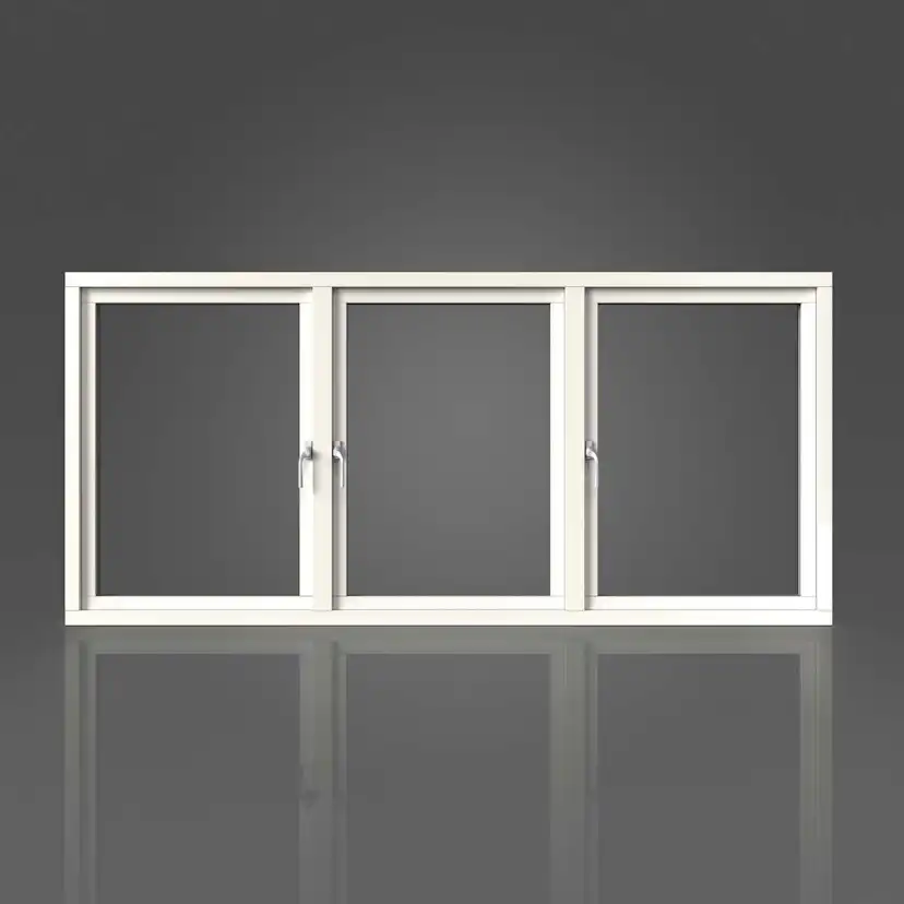 Sidohängt Fönster Elitfönster Original Aluminium 3-Luft