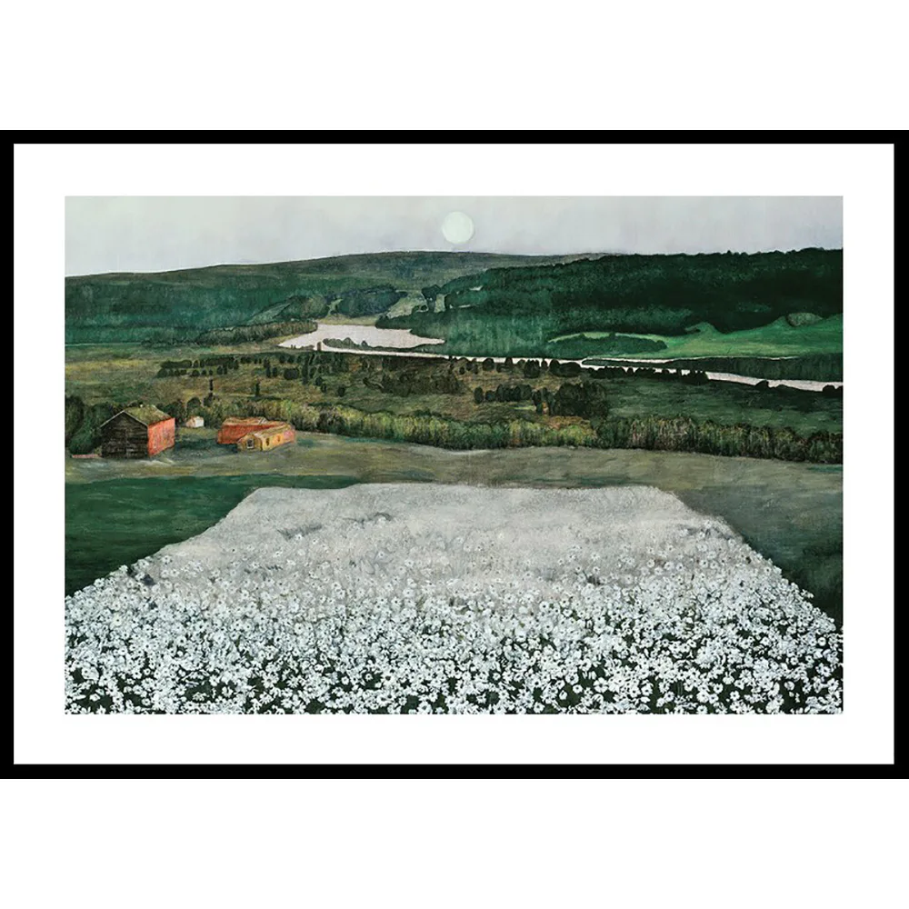 Poster Gallerix Flower Meadow in the North By Harald Sohlberg