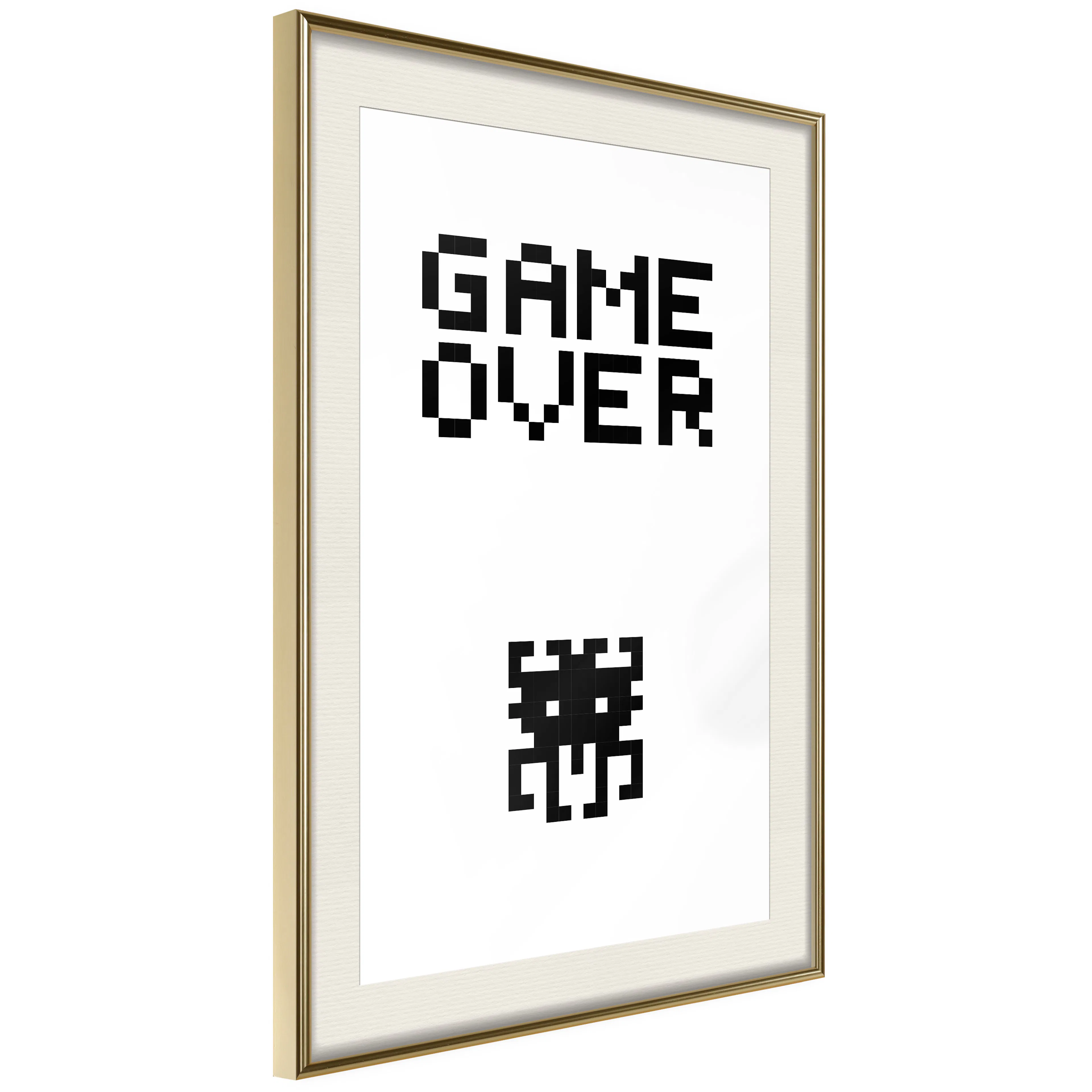Poster Artgeist Affisch Game Over