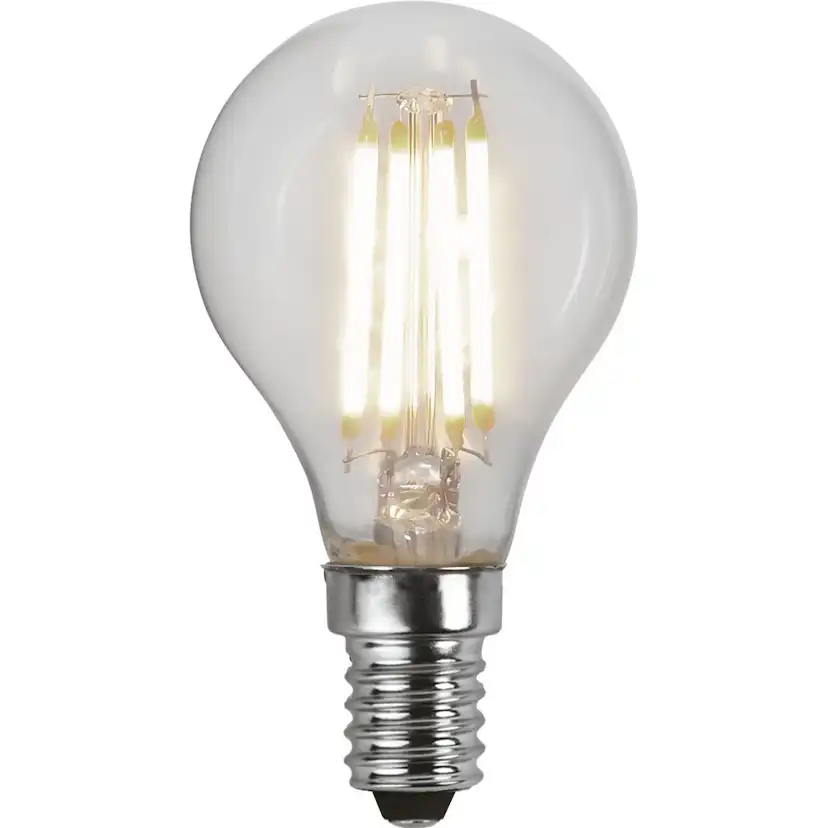 LED-lampa Star Trading E14 P45 Clear 3-step memory