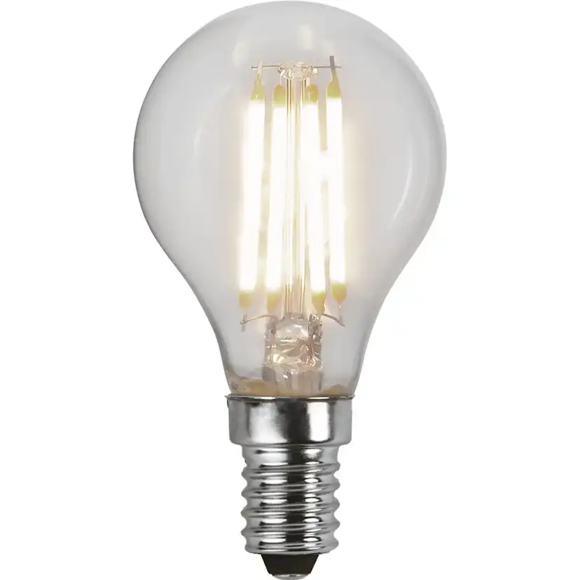 LED-lampa Star Trading E14 P45 Clear 3-step memory