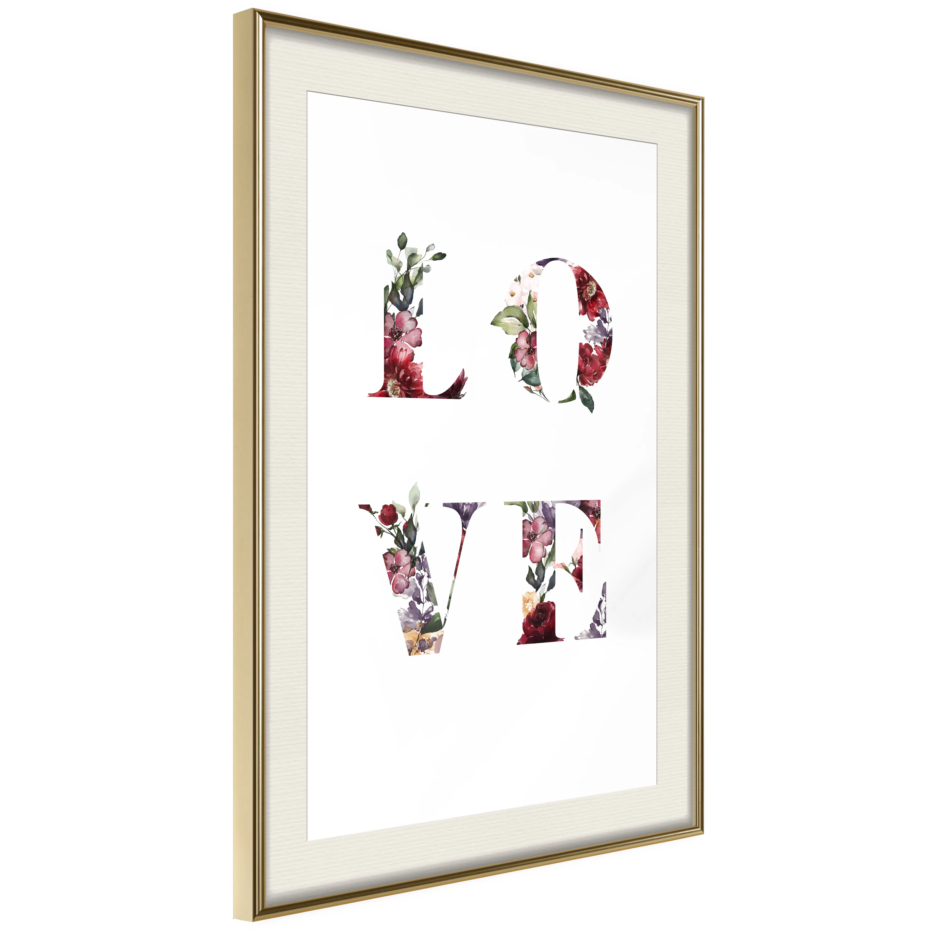 Poster Artgeist Affisch Love in Flowers