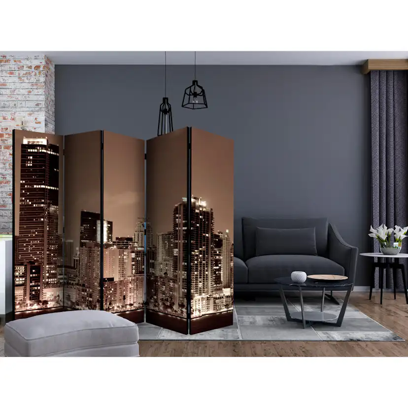 Rumsavdelare Arkiio Night Life in Miami II 225x172 cm