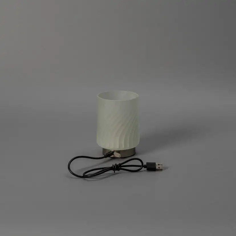 LED-ljuslykta Gnosjö Konstsmide No.2 10x11 cm USB-C