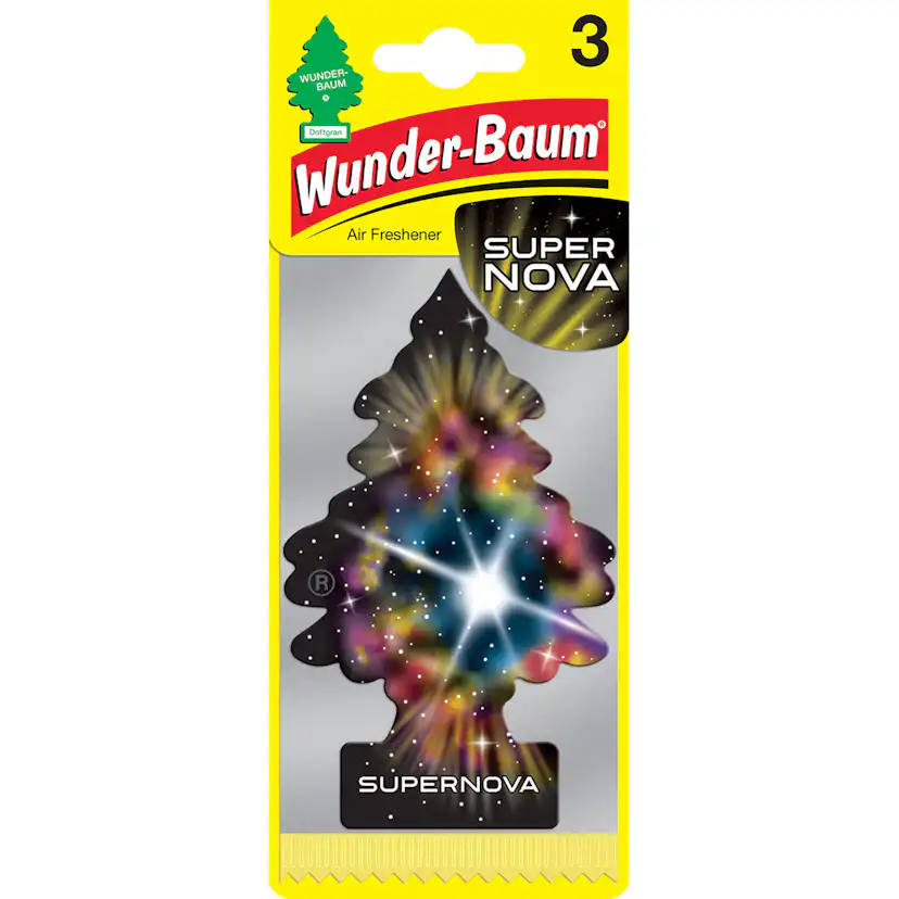 Luftfräschare Wunder-Baum Supernova 3-pack