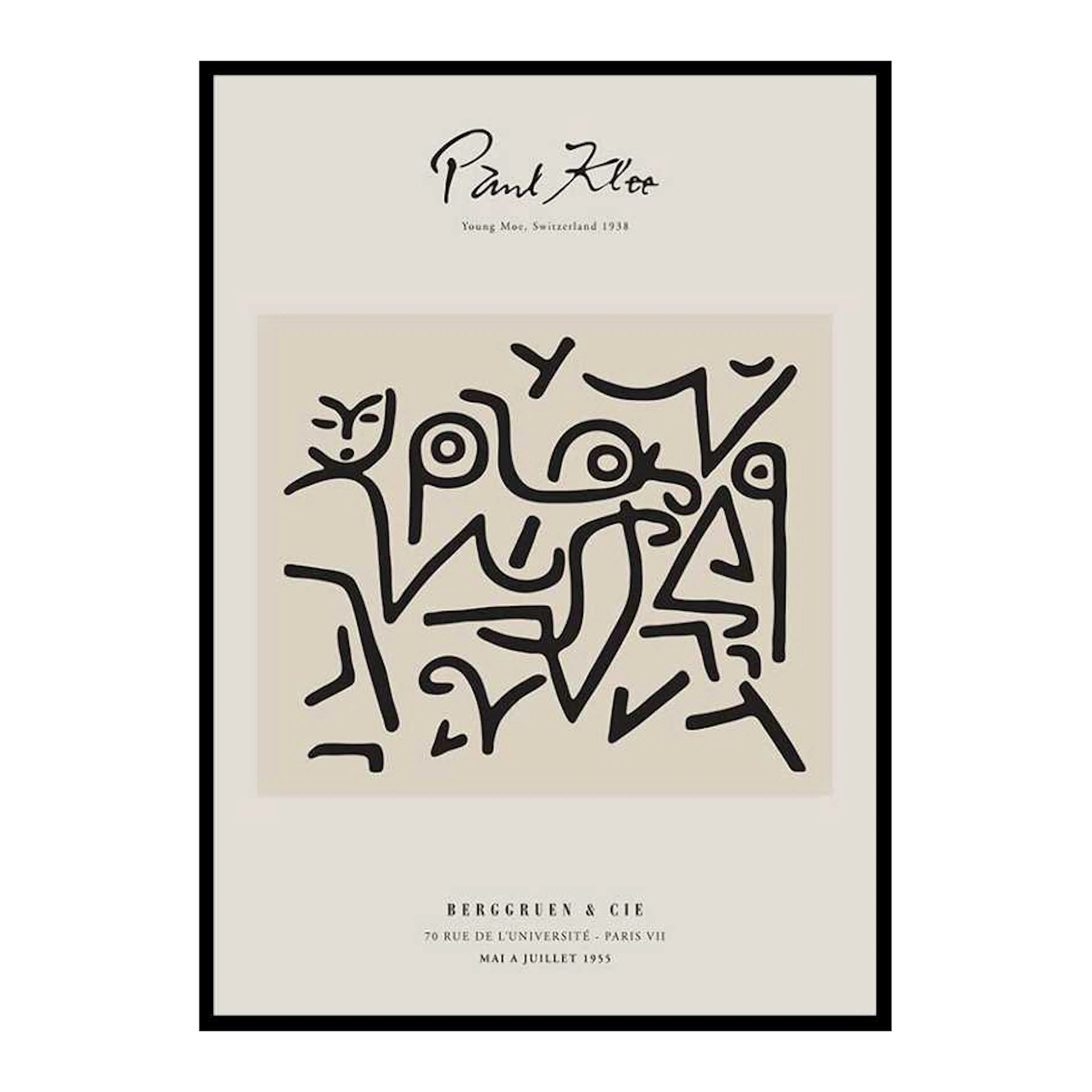 Poster Gallerix Paul Klee Young Moe