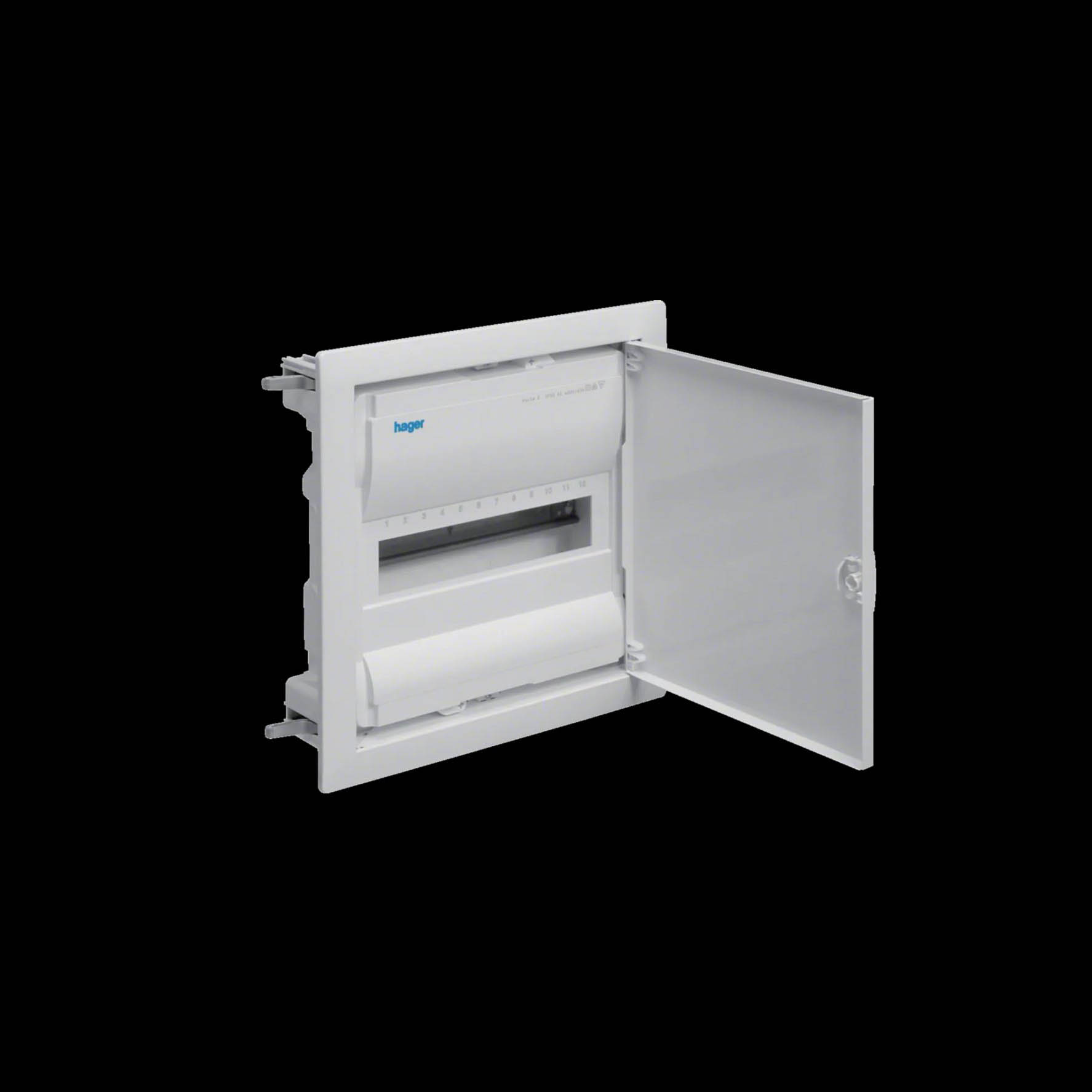 Plastkapsling Hager Volta för Infällnad i Gipsvägg