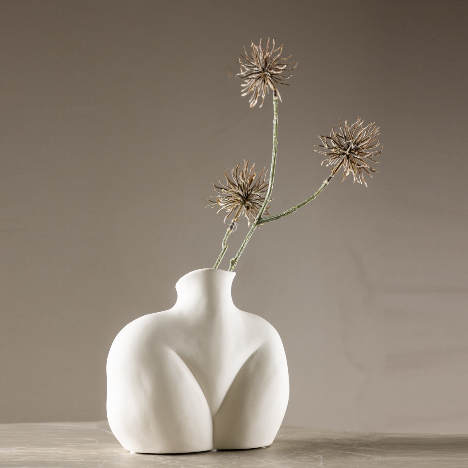 Harvey Vase - Offwhite - 17*10*15Hcm Vit