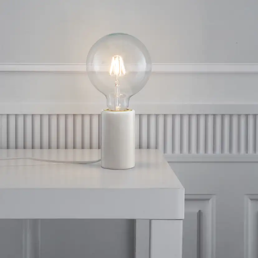 Bordslampa Nordlux Siv Marmor E27