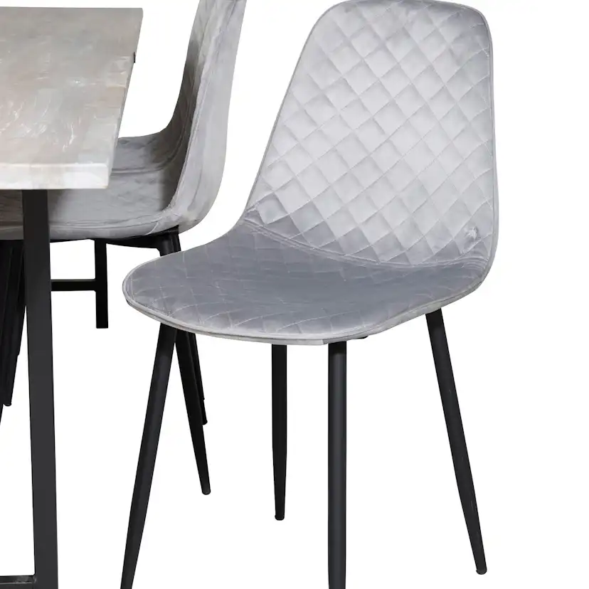 Matgrupp Venture Home Jenni med 6 Phoi Stolar