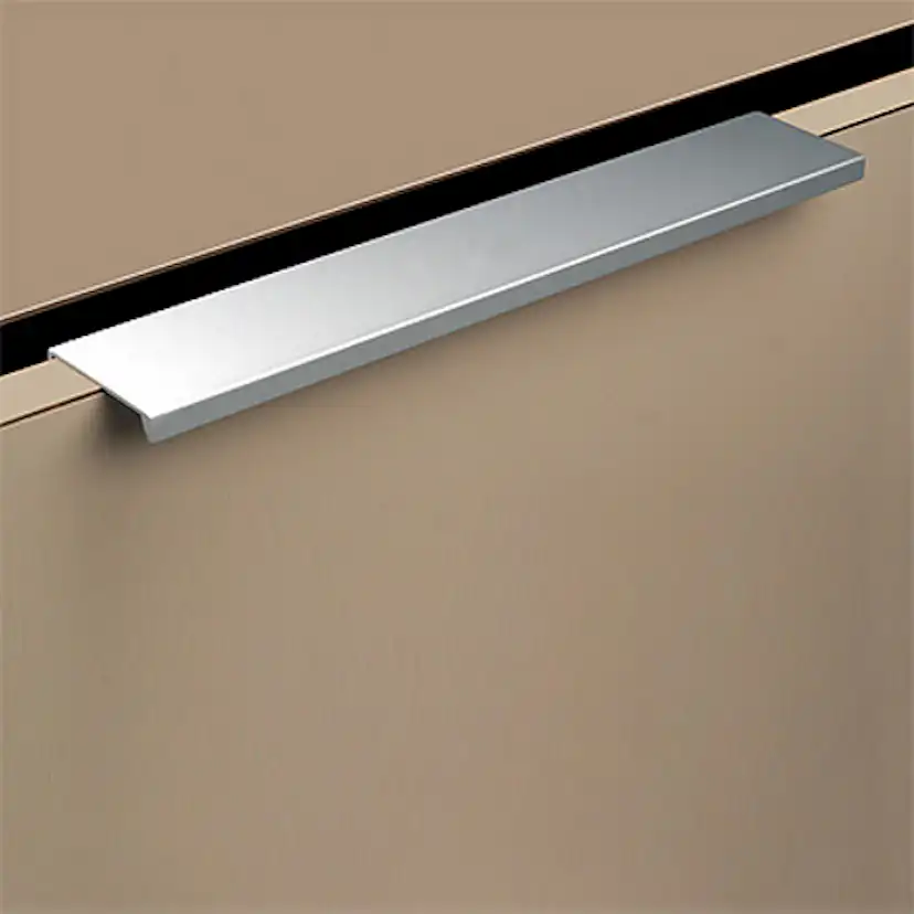Handtag Slim 4025 Aluminium, Längd 136 mm