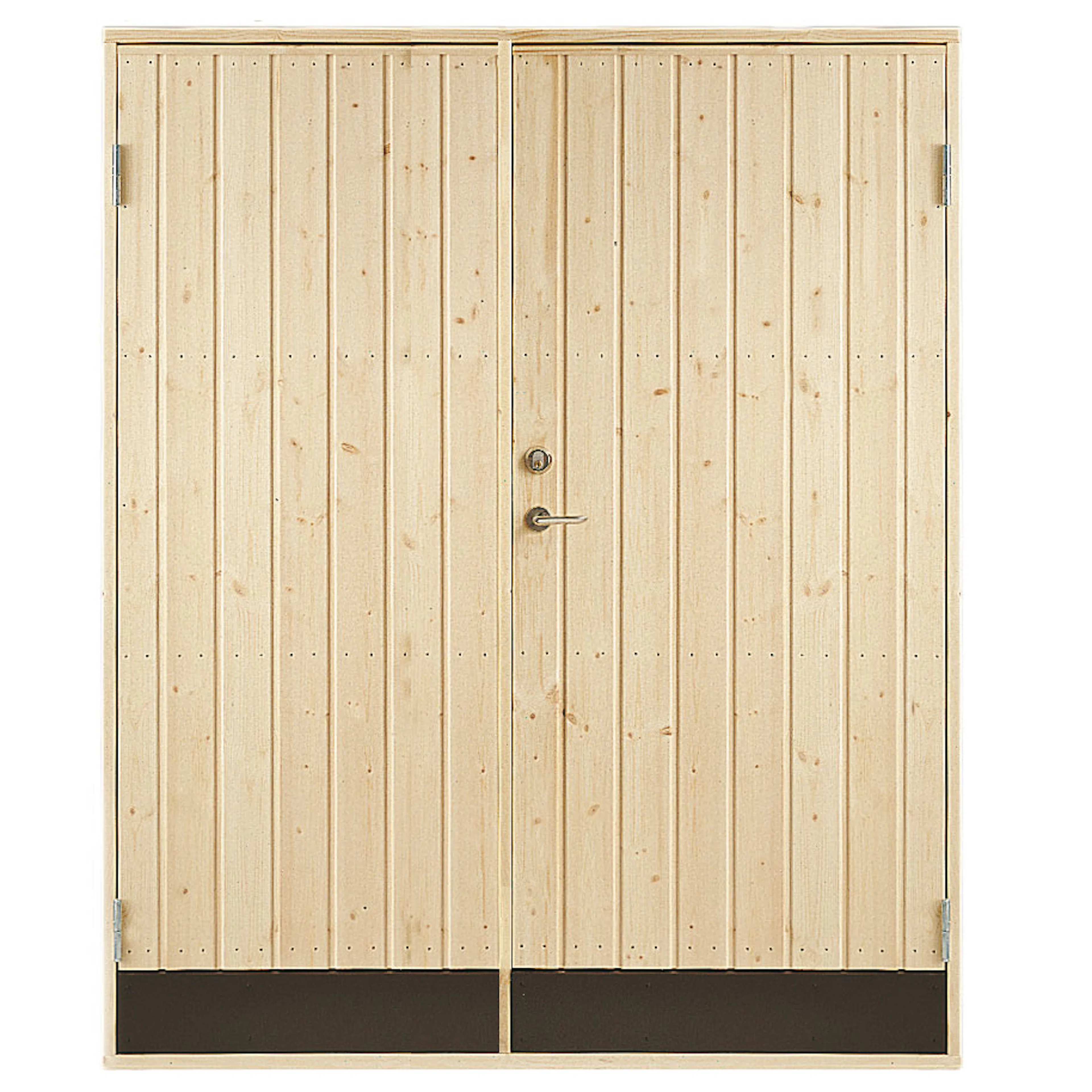 Dubbeldörr 15,3x19Rak BxH: 153x190 cm
