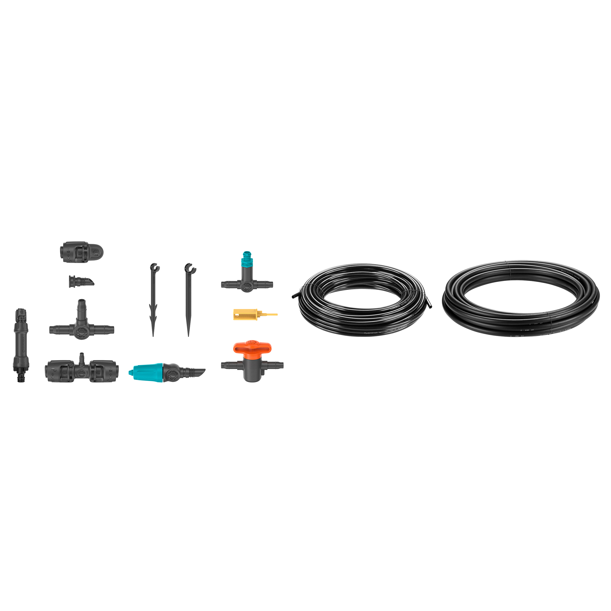 Micro-Drip Gardena Premiumpaket För Terrass med Vattenfördelare & Bevattningsdator