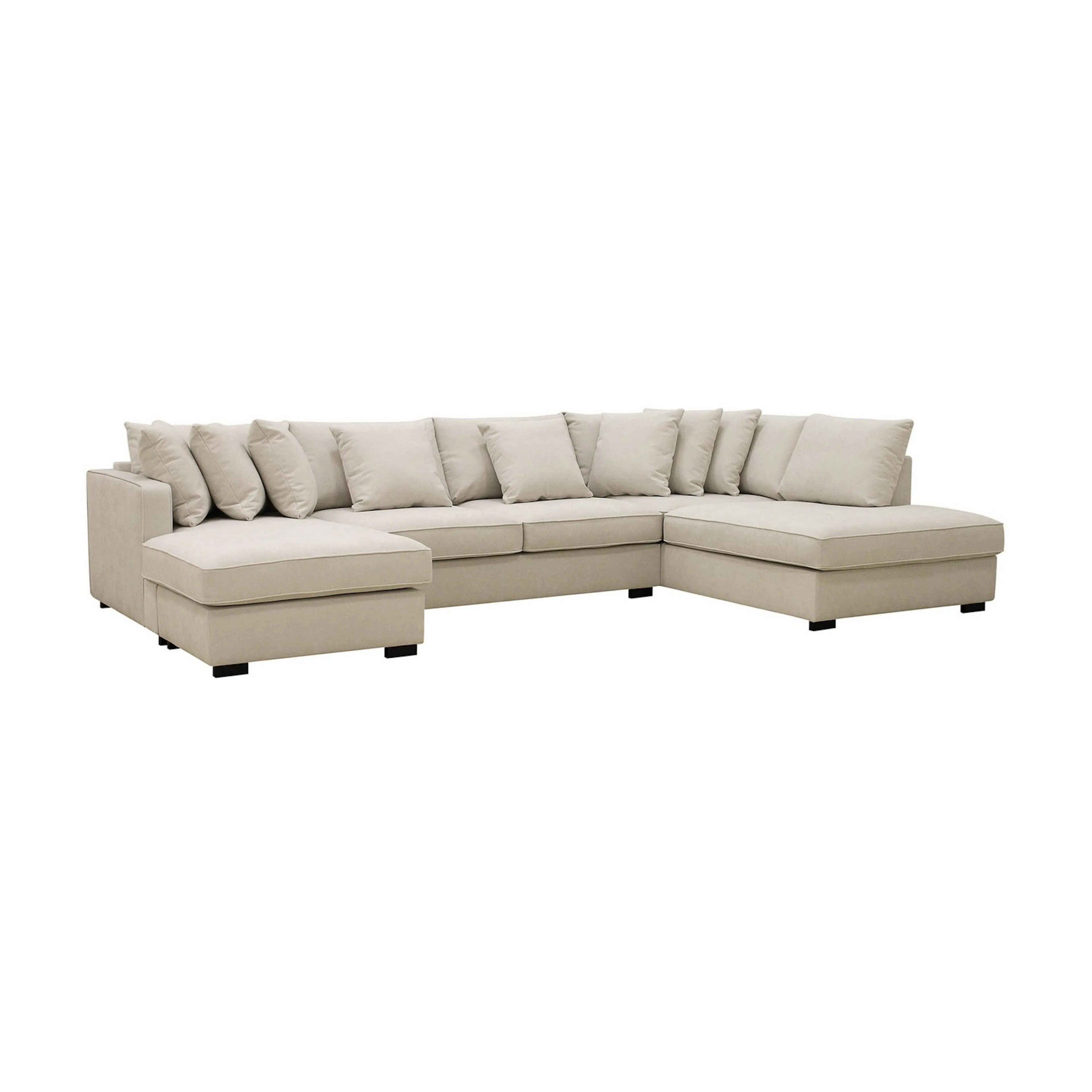 Soffa Scandinavian Choice Rossita 5-sits L-Formad Djup Schäslongsoffa