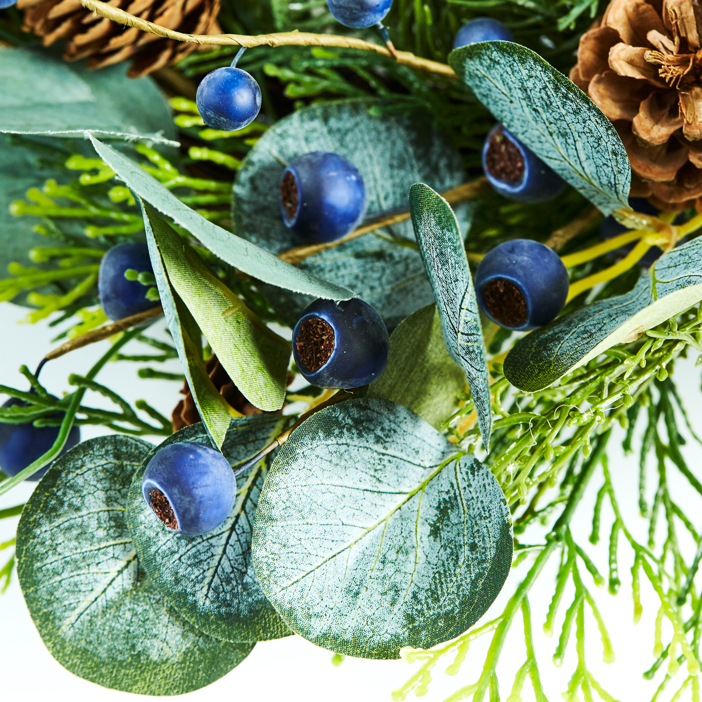 Krans Nordic Winter med Blåbär