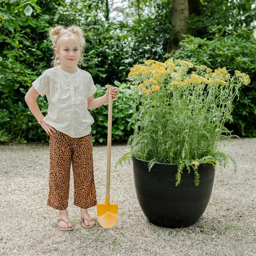 Kruka ArtStone Bola Svart 55 x 45 cm