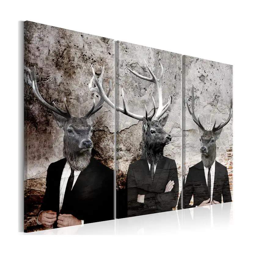 Tavla Arkiio Deer In Suits I