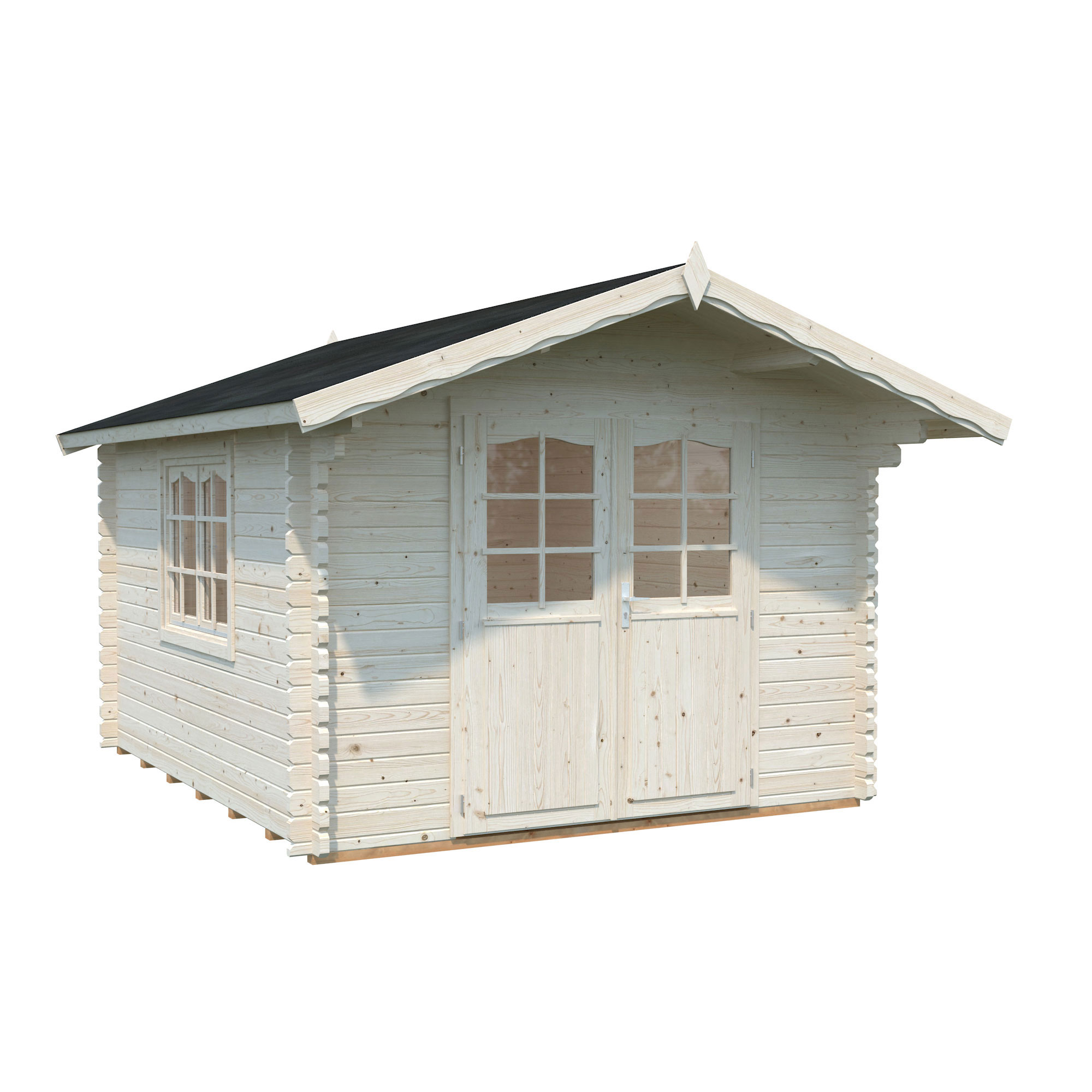 Sally 10,2 m2 Impregnerad transparent