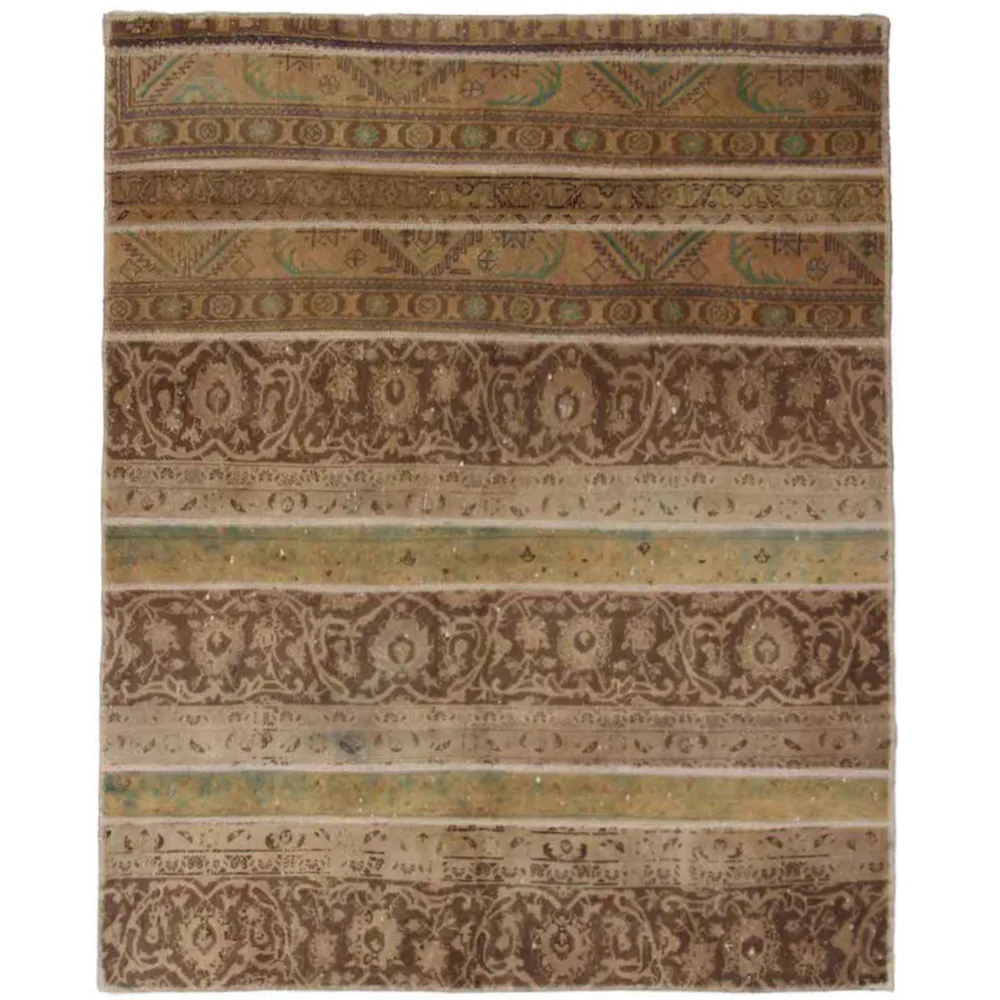 Persisk Patchworkmatta D-sign Handknuten 750850