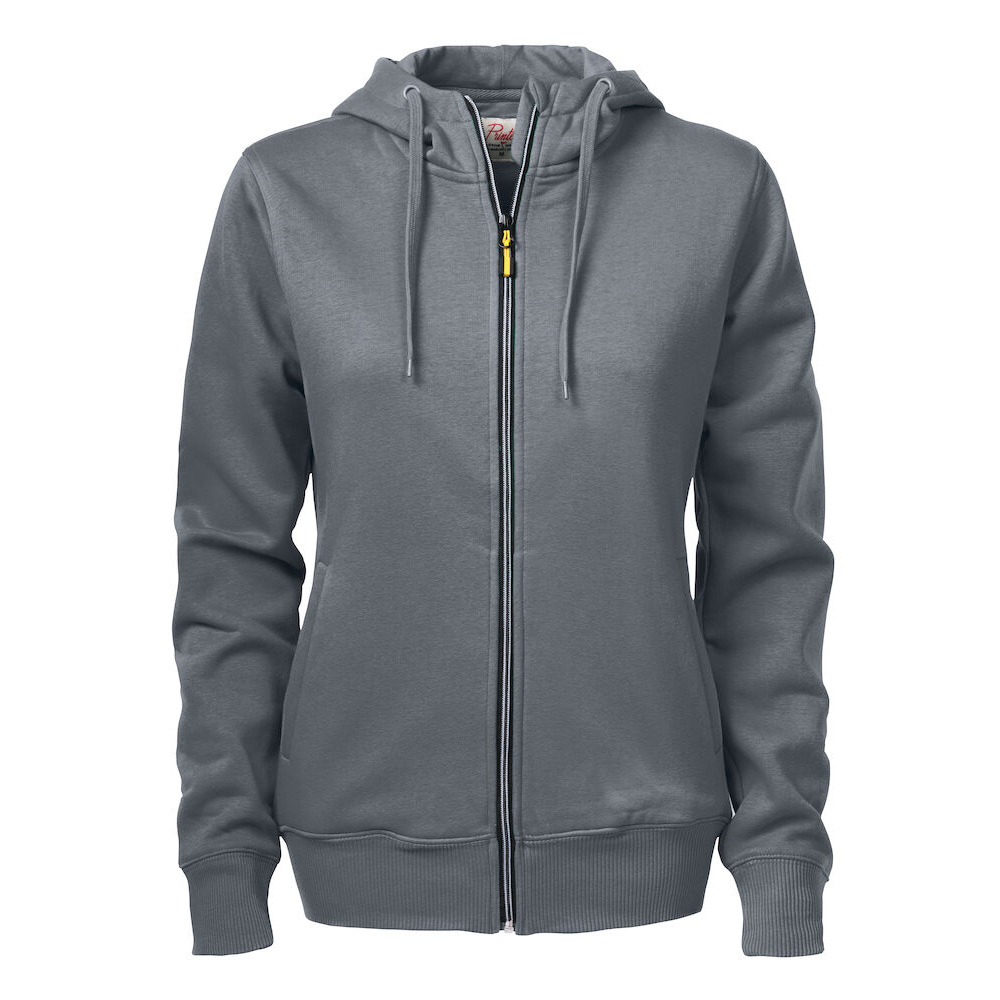 Printer Overhead Lady college jacket Steel grey L Storlek: L, Färg: Stålgrå