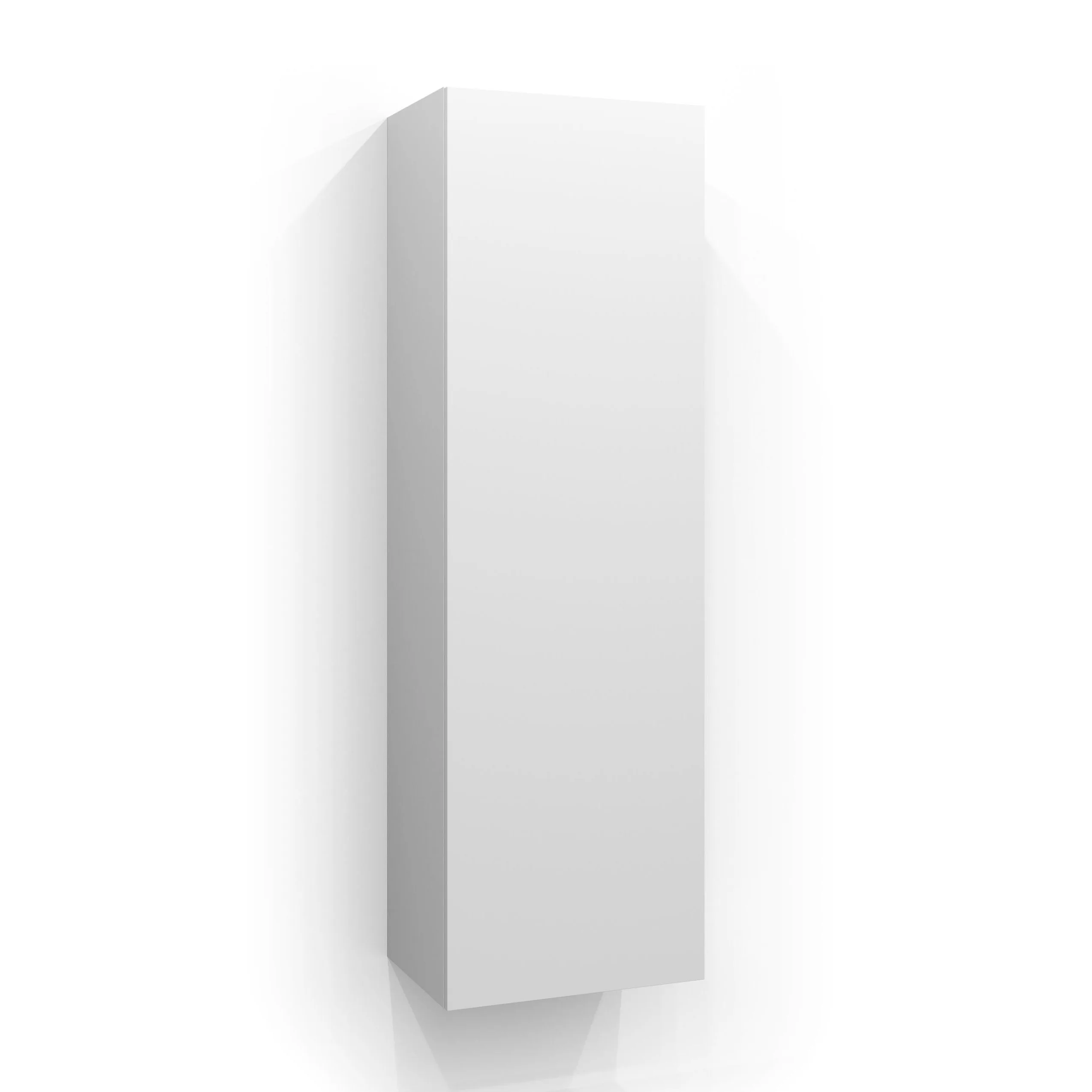 Stomme Högskåp 160x50 Vit 4Hyll B: 500 mm, H: 1600 mm, Vit