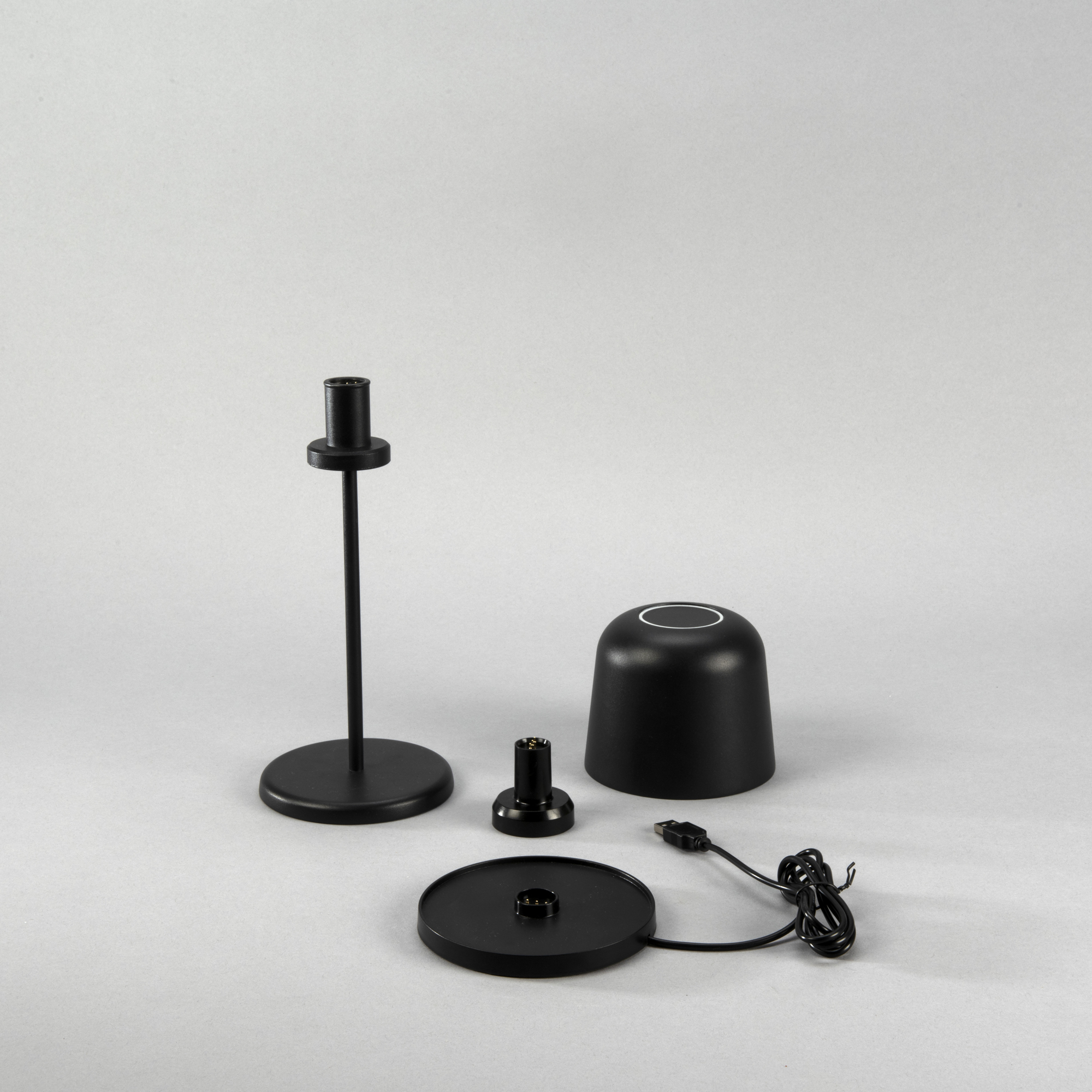 Bordslampa Gnosjö Konstsmide Biot USB Portabel