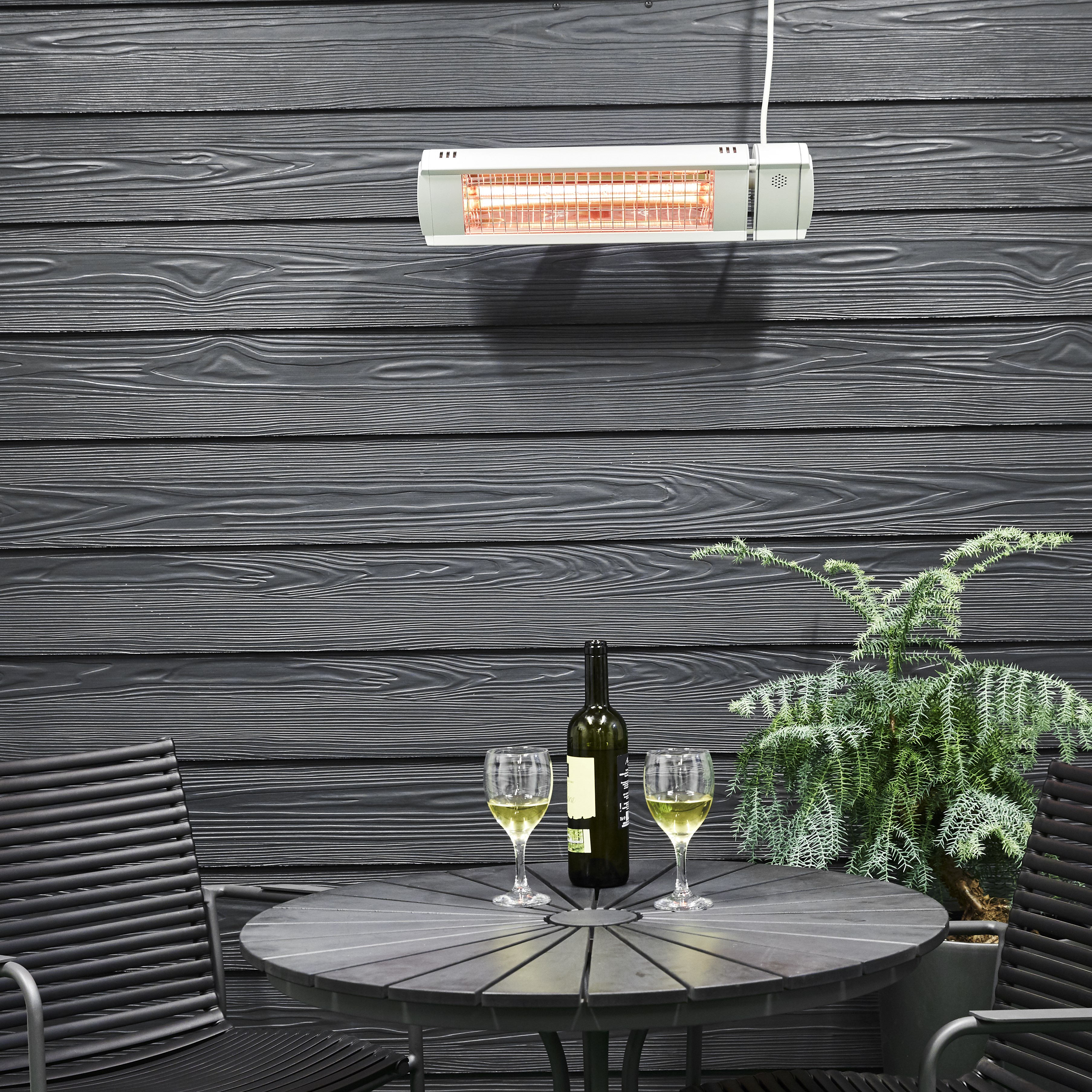HEAT1 ECO High-line 1500 W vit Vit