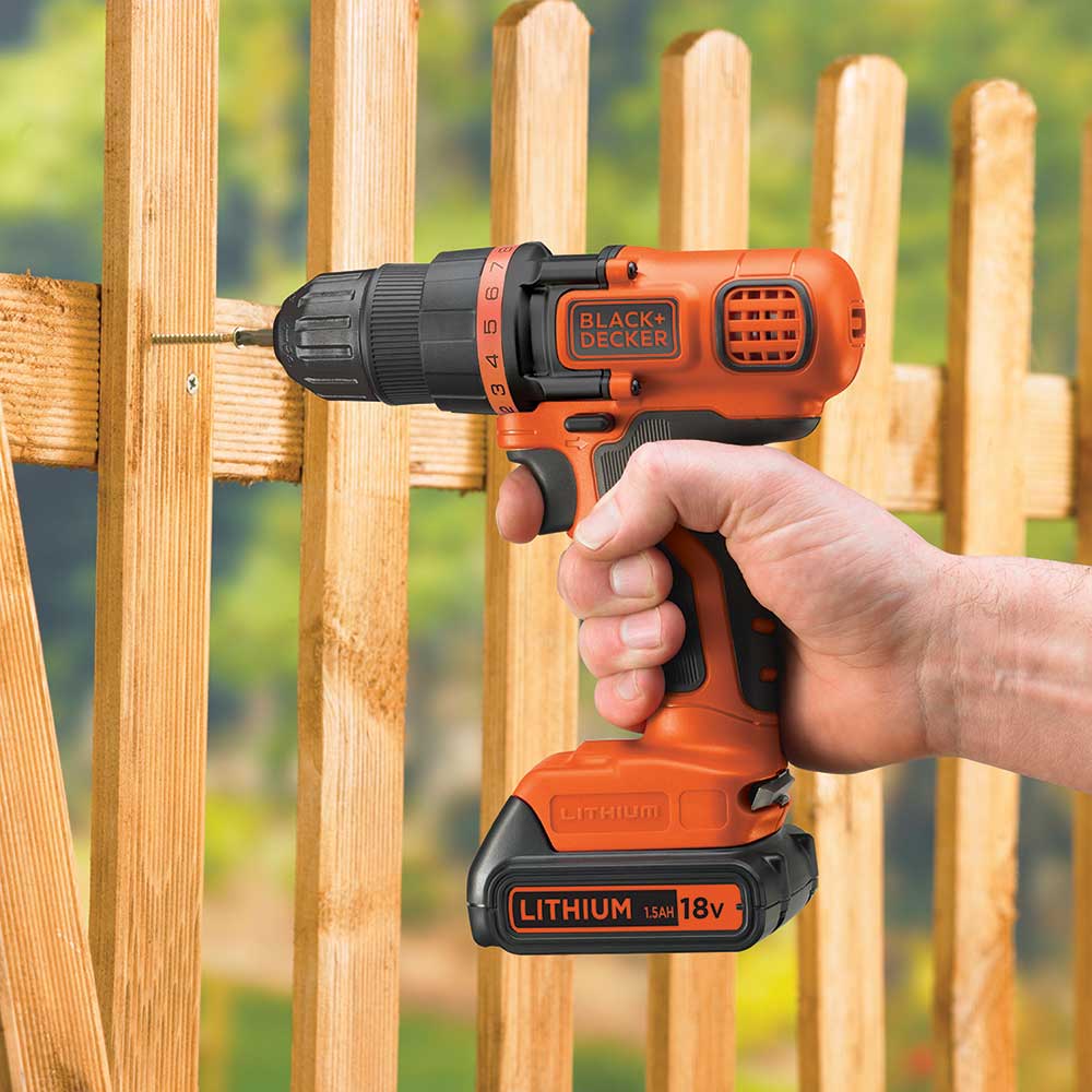 Skruvdragare Black+Decker 18V utan Batteri