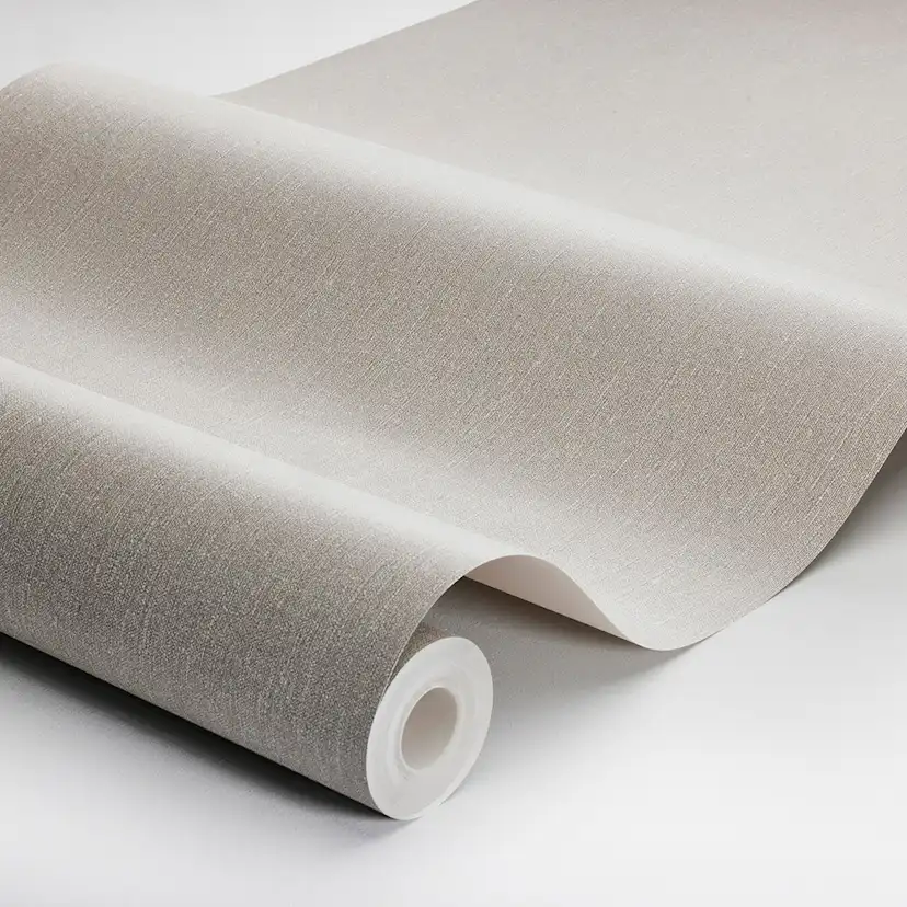 Tapet Boråstapeter Natural Linen 4312 EasyUp, Enfärgad Beige