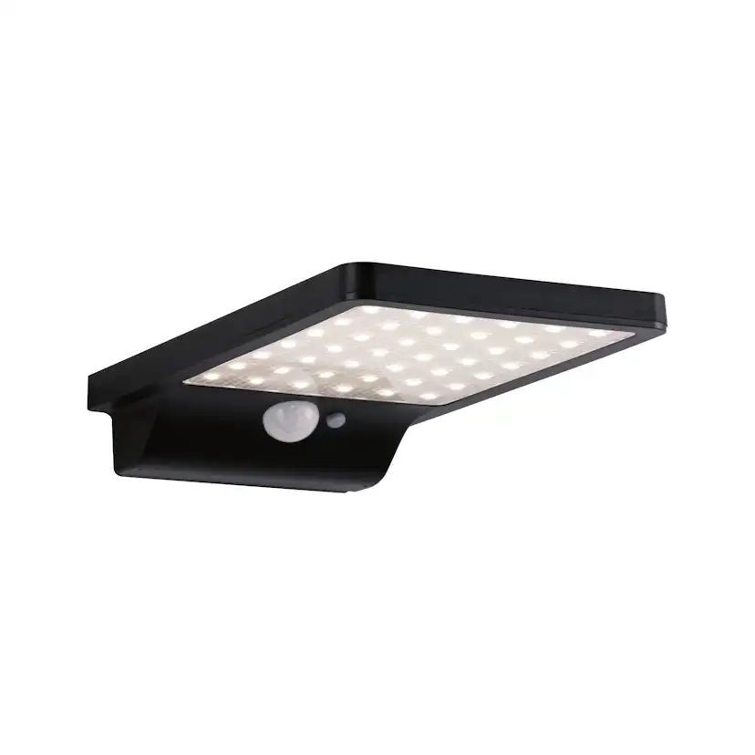 Fasadbelysning Solcell Paulmann Solveig LED Rörelsesensor IP44