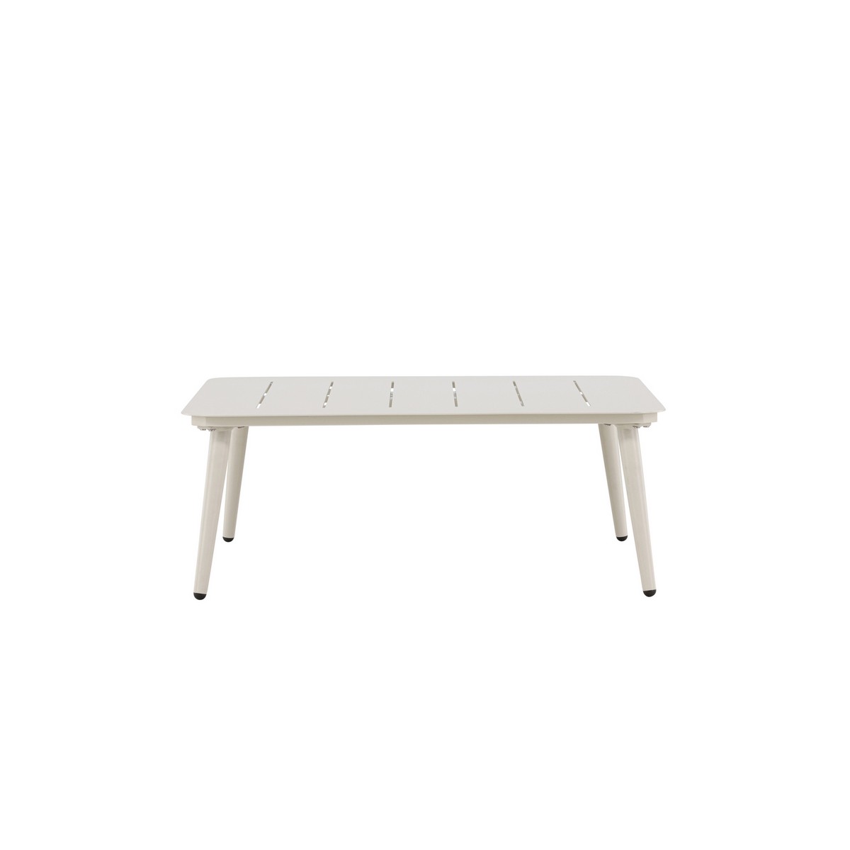 Soffbord Venture Home Lina Beige Utomhusbord Aluminium 90x90cm