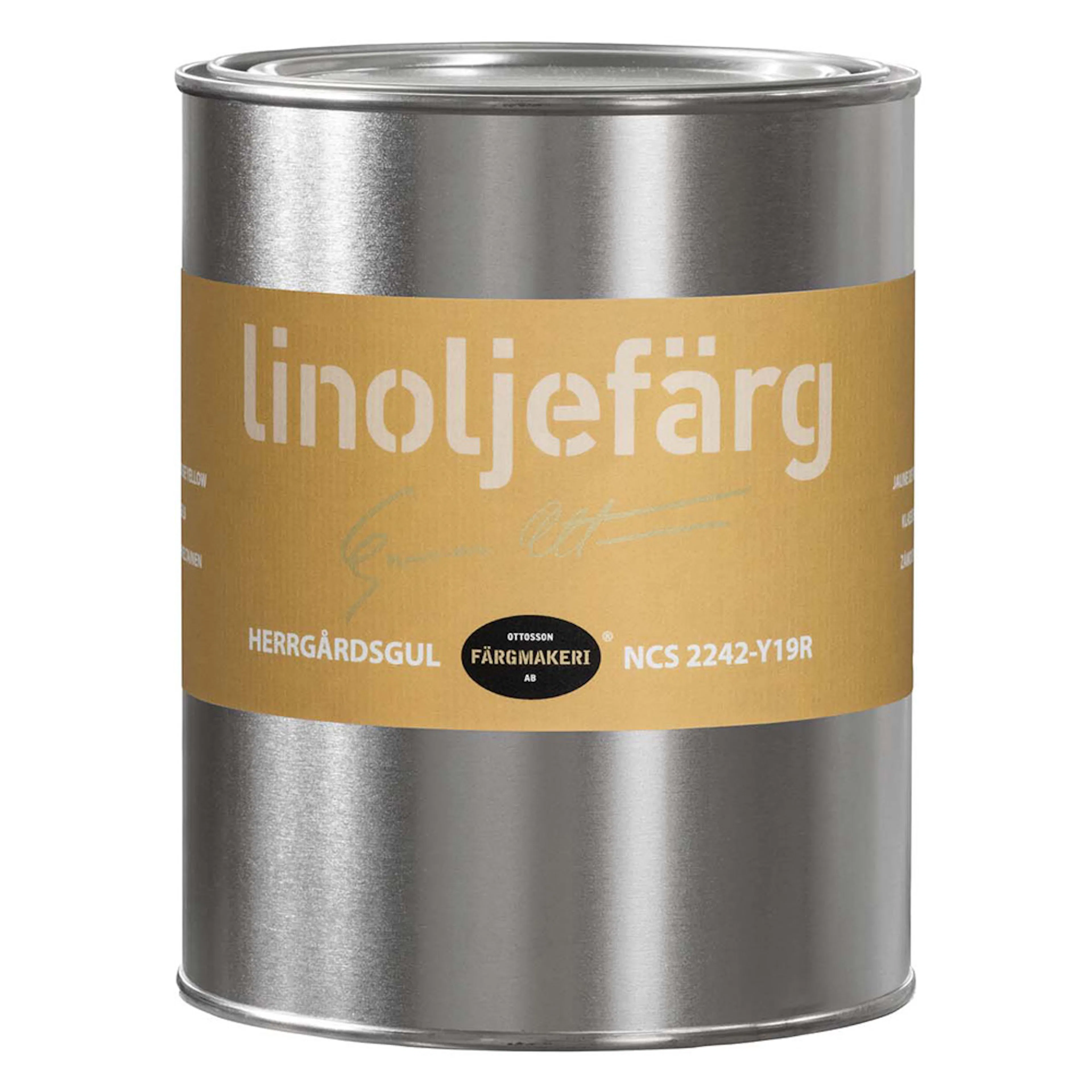 Linoljefärg Ottosson Herrgårdsgul