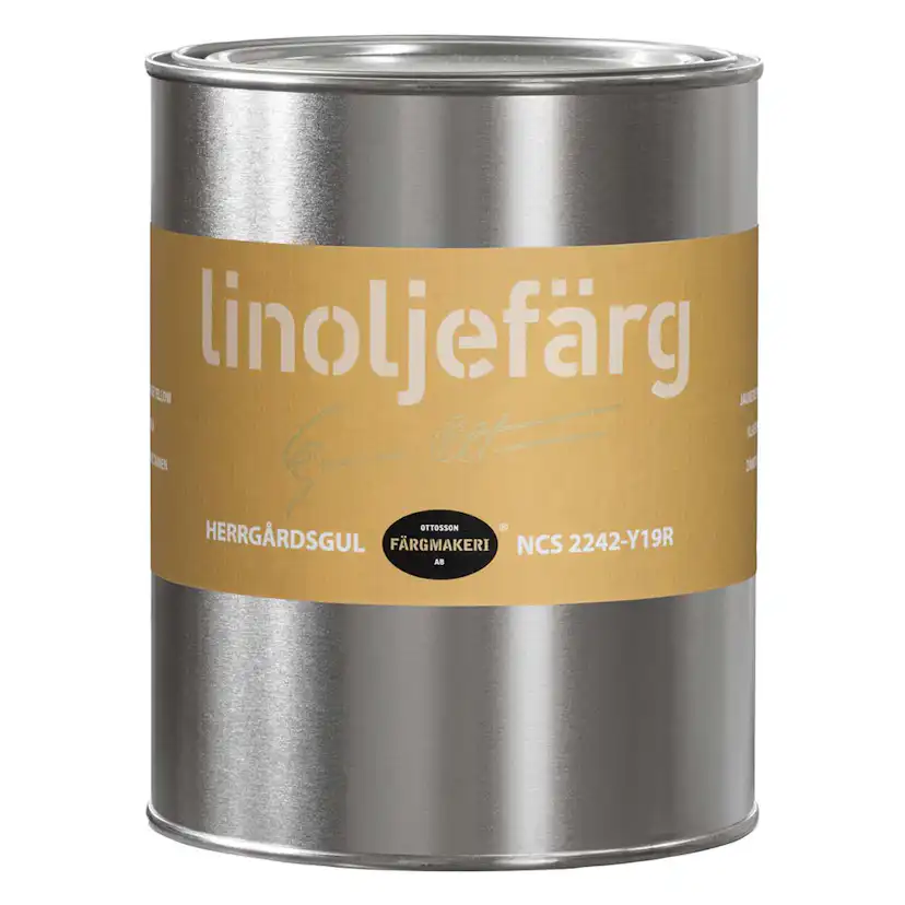 Linoljefärg Ottosson Herrgårdsgul