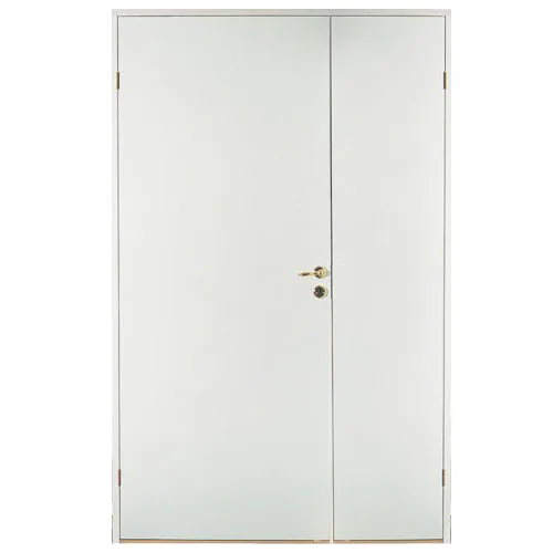 Parinnerdörr Lättdörr Vit Slät B:130 cm H:210 cm Bredd 130 cm, Höjd 210 cm