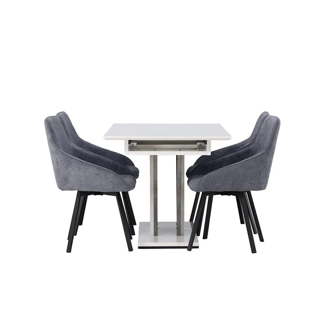 Matgrupp Venture Home Disa med 4st Rosie Matstolar