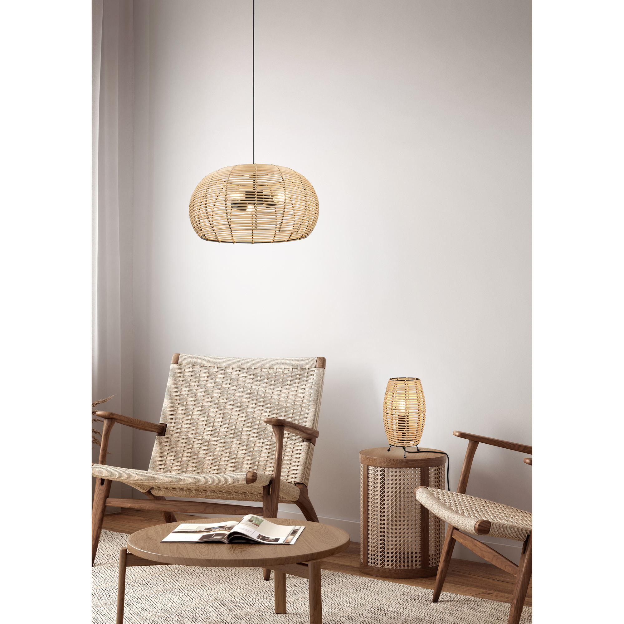 Taklampa Trio Inga 50 cm E27