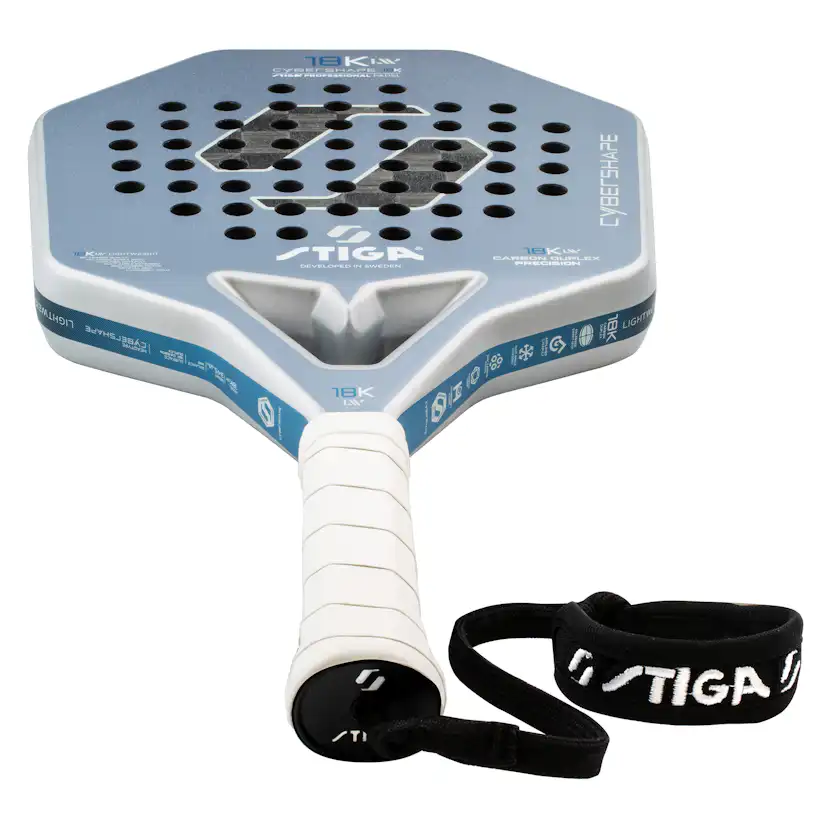 Padelracket STIGA Sports 18K LW 2 Cybershape