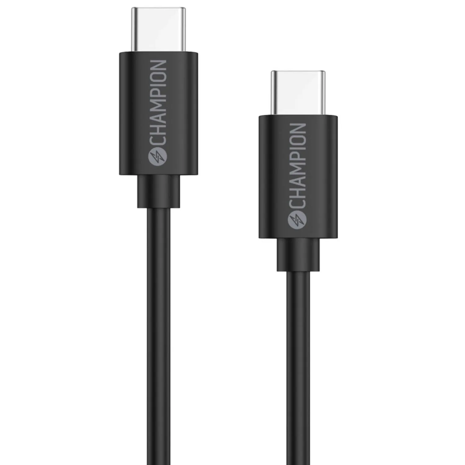 USB-C Kabel Champion 60W 3m Svart