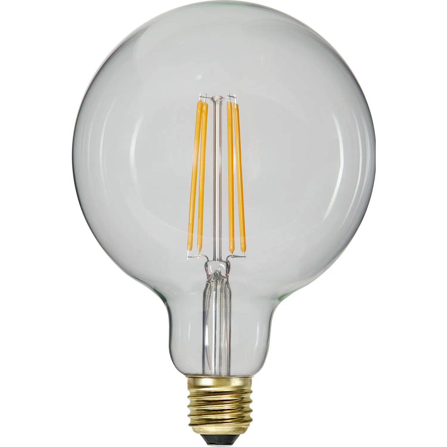 LED-lampa Star Trading E27 G125 Soft Glow 3-step Dimbar