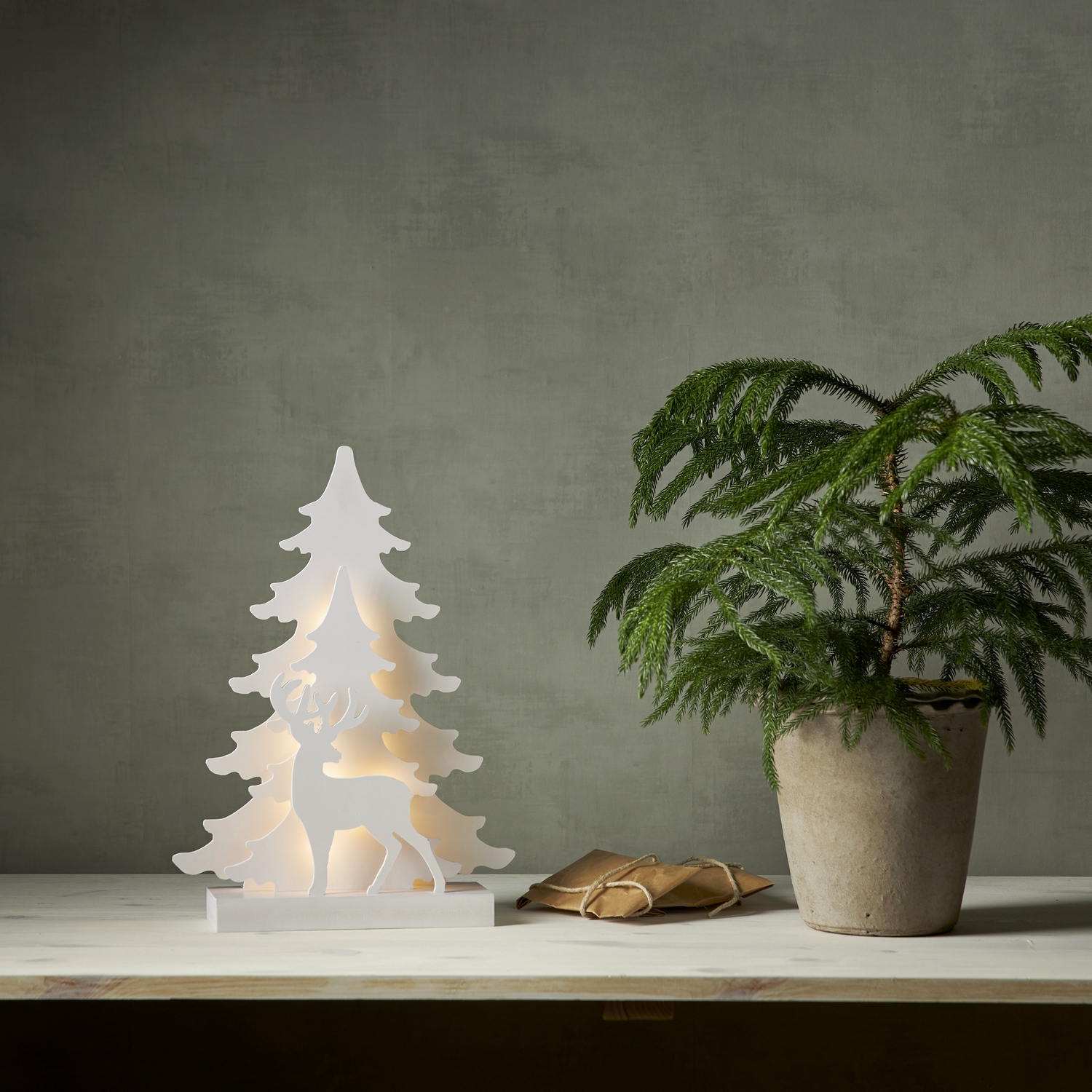 Juldekoration Star Trading Siluett 40 cm