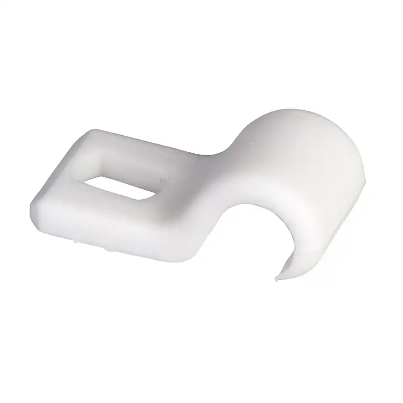 Plastklammer Schneider Electric Thorsman TK Slagtålig PP för Rund Kabel Vit 100-pack
