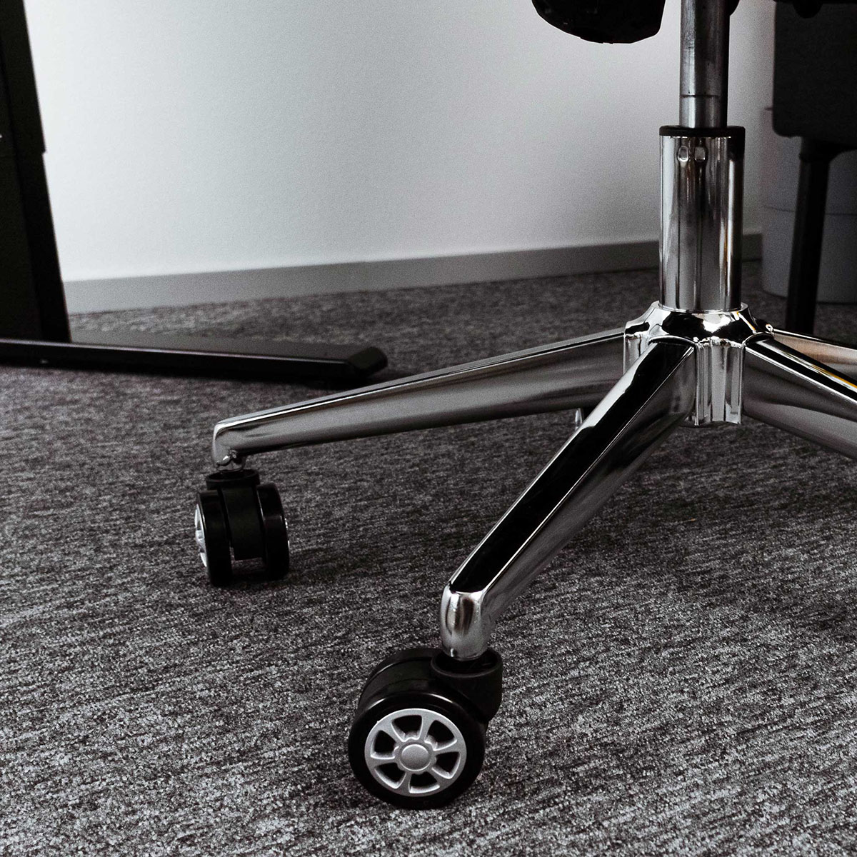 Kontorsstol Lykke Boss Stol i Läder med Justerbar Höjd & Ryggstöd