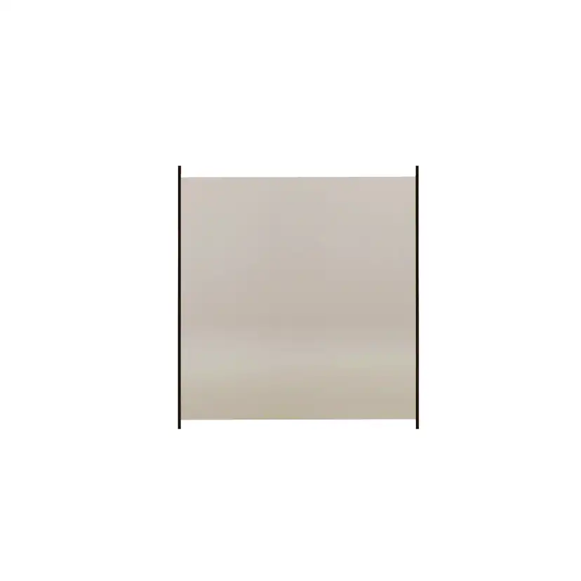 Staket Hortus Glas Med Aluminiumskena 1000x950
