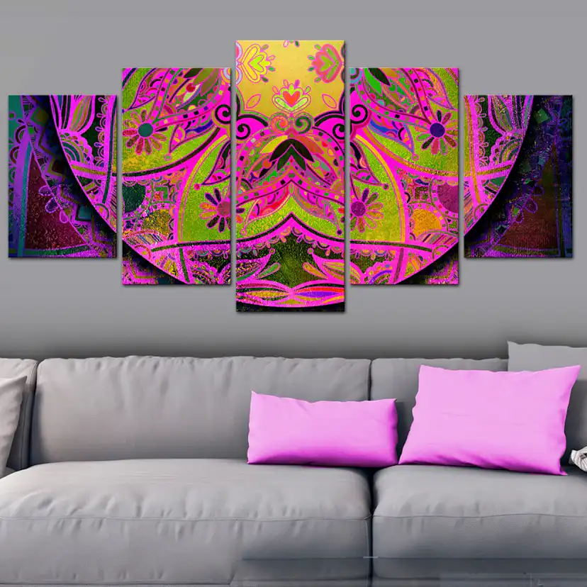 Tavla Arkiio Mandala Pink Power