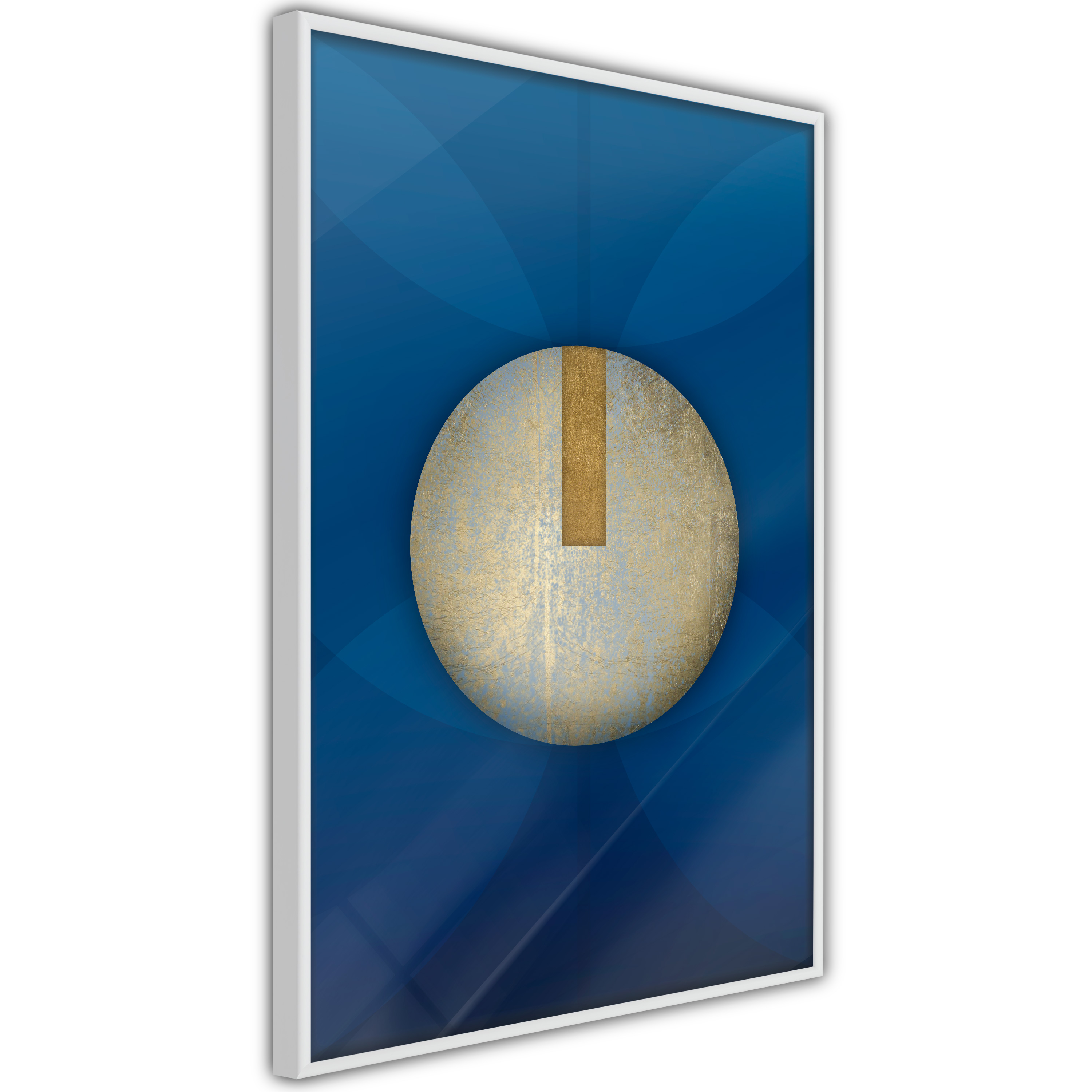 Poster Artgeist Affisch Indigo Abstraction